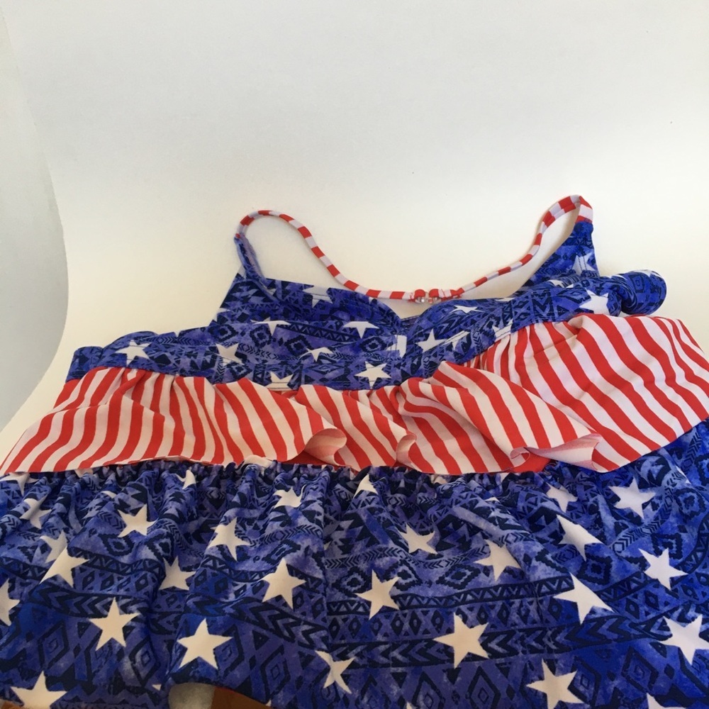 FINAL MARKDOWN Girls wonder nation swim suit top xl 14/16